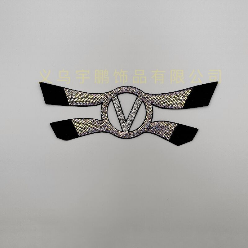 白墨烫画/烫钻/烫画/玻璃珠/珠片白底实物图
