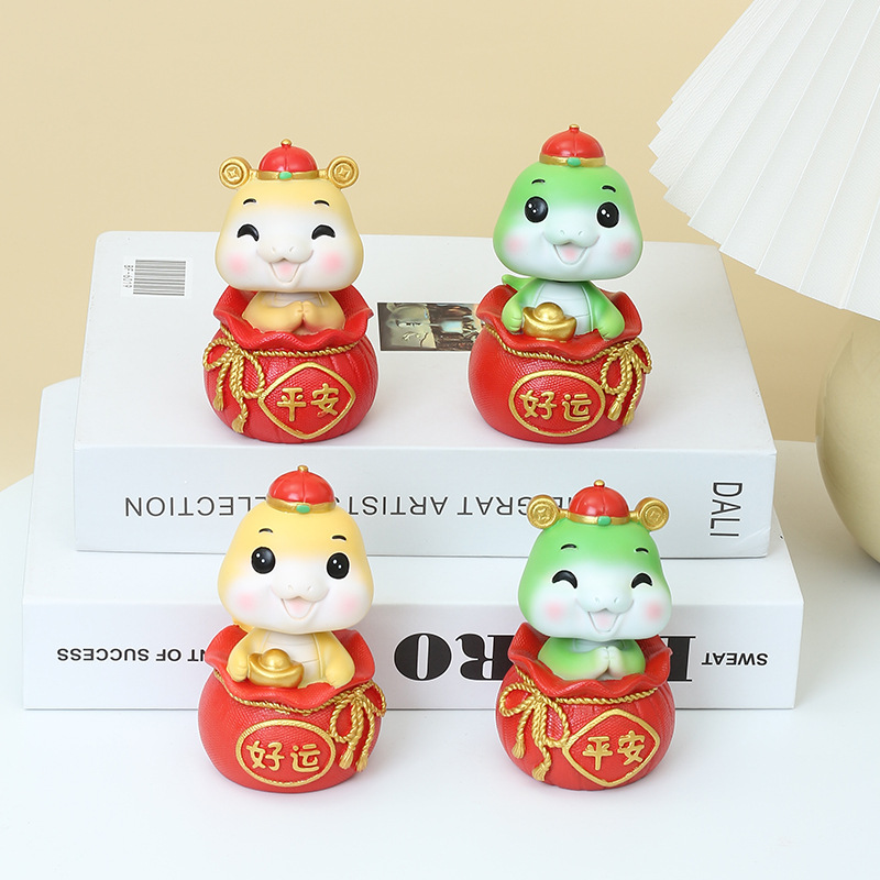 树脂/萌粒/潮玩/树脂冰箱贴动物/办公室摆件细节图