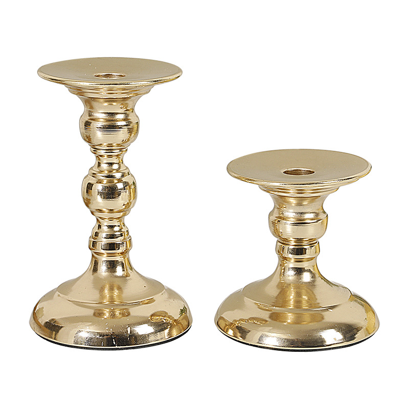 American Iron Table Candlestick Wedding Candlestick Amazon Cross-Border Candlestick Home Decoration Aromatherapy Candle Holder Item Picture