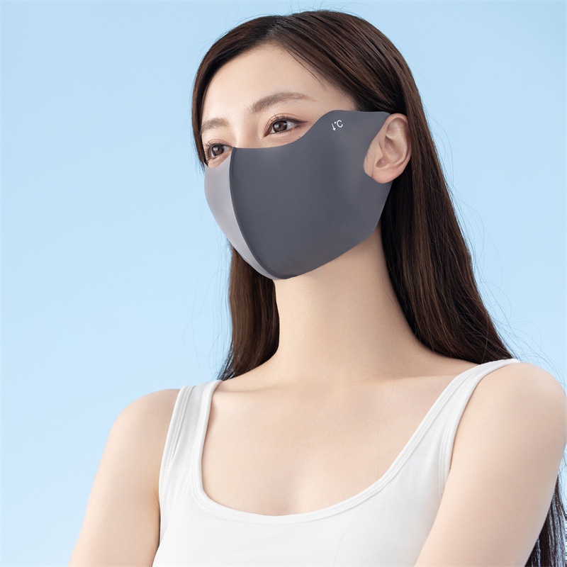 防尘口罩实物图