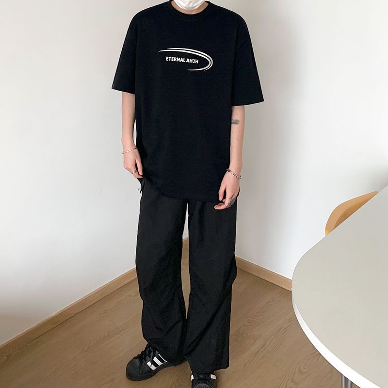 男士T恤实物图
