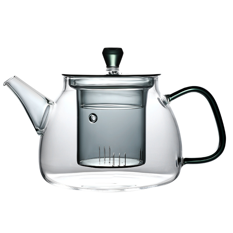 茶壶/陶瓷带盖茶壶/养生壶/电涛炉/陶瓷茶壶大号白底实物图