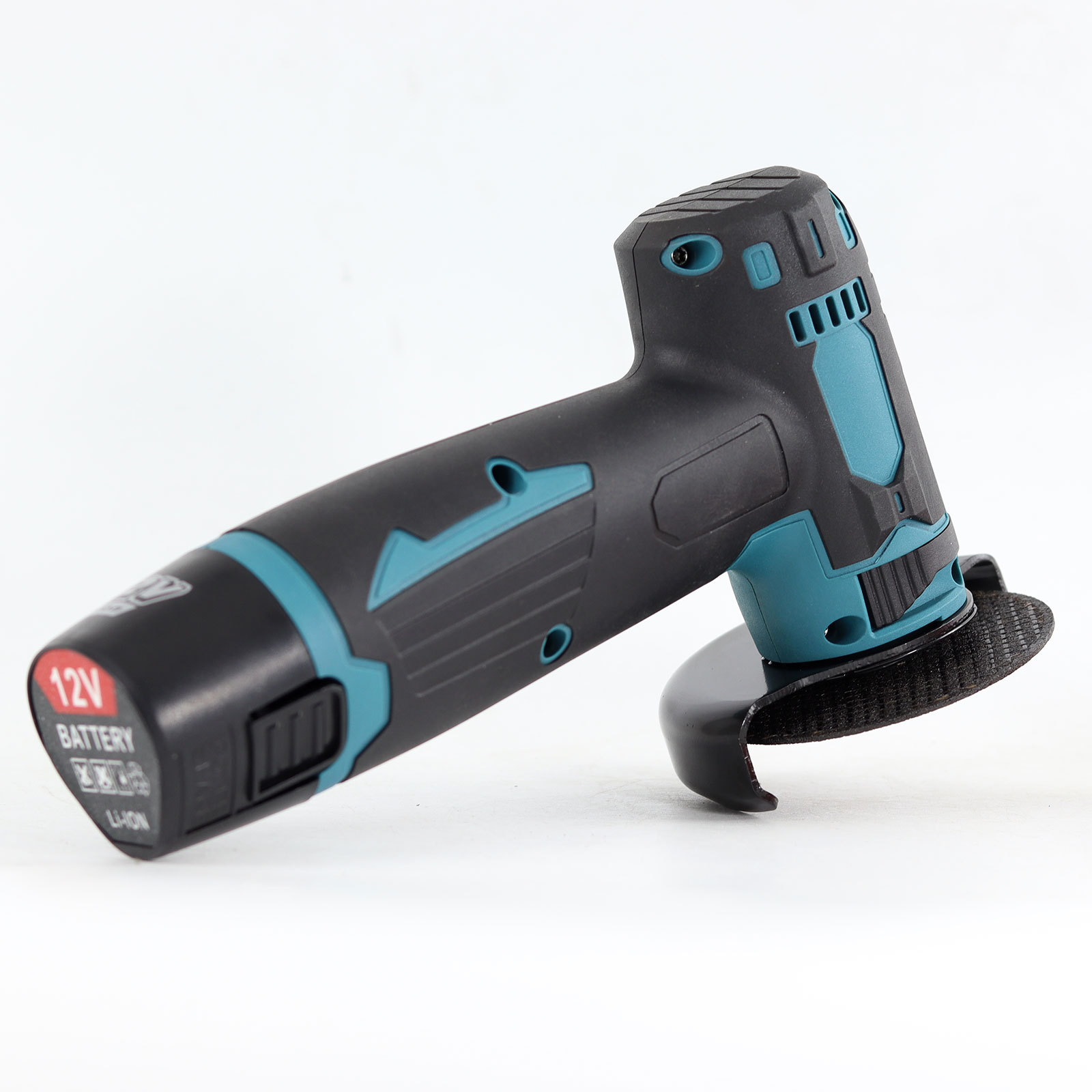 Foreign Trade Mini Handheld Lithium Electric Angle Grinder Cutting Machine Grinding And Polishing 12V Household Diy Tool Power Battery Item Picture
