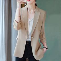 高级感西装外套女春秋2022年新款韩版气质时尚休闲女士西服薄款