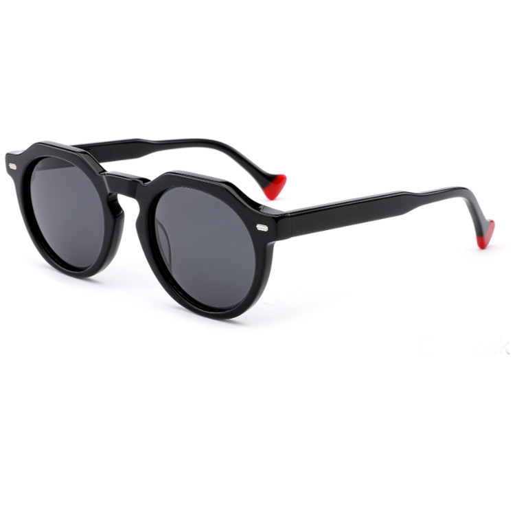 新款时尚板材太阳镜高端个性女户外墨镜欧美跨镜偏光男士太阳镜架