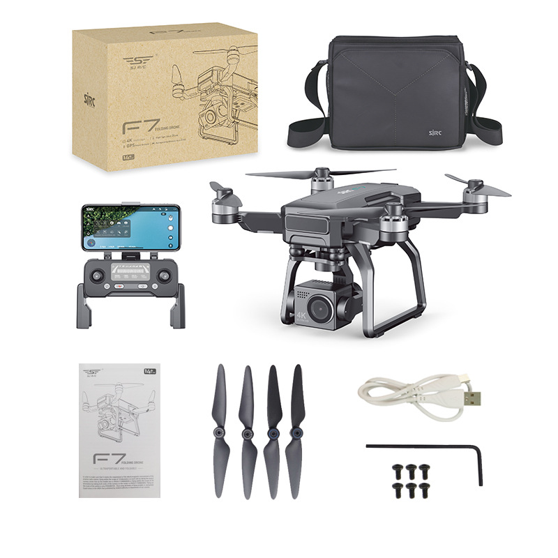 Cross-border SJRC quadcopter F7 4K PRO brushless aerial uav thumbnail