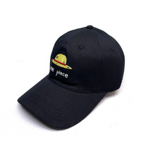 Japanese anime One Piece embroidered baseball cap men's and women's four seasons leisure shade sunscreen cap can come to figure