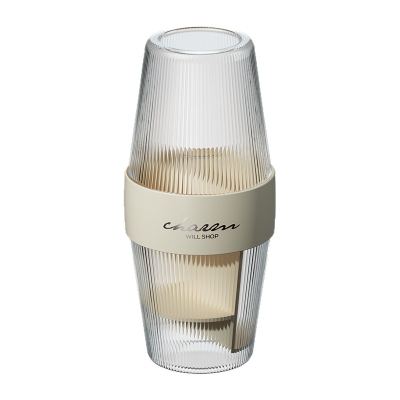 New portable chopstick cage plastic round desktop storage 筷笼 snap travel sundries storage box factory Item Picture