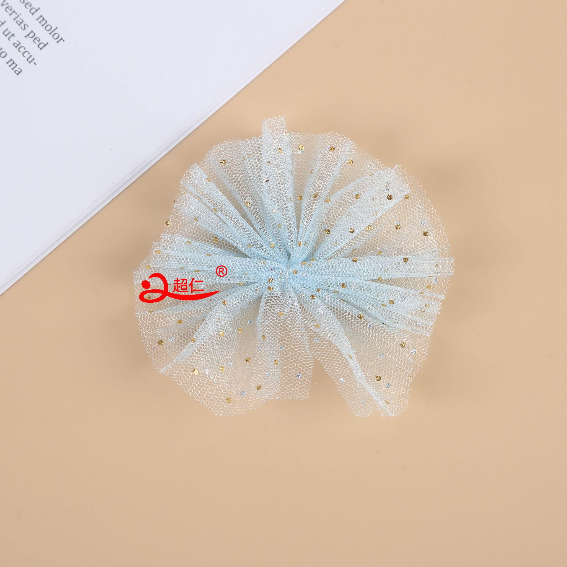 Handmade Bows Japanese And Korean Style Hair Accessories Gift Clothing Accessories New Mesh Umbrella Bows Can Be Produced Specification drawing