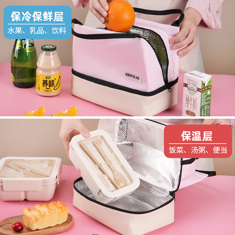 保温袋/帆布午餐袋/保温箱户外/蛋糕保温袋/保温袋外卖细节图