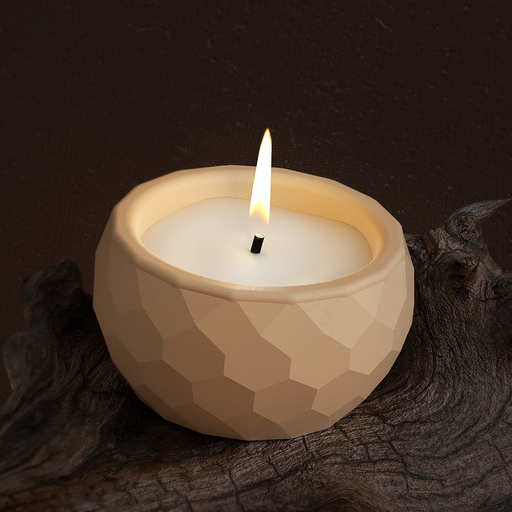 Crystal resin cement storage jars, potted plant molds, diy round cut candle cups, gypsum ornaments, silicone mold handicrafts, ornaments, handicrafts details Picture