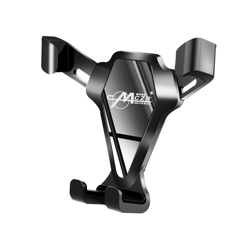 车载手机支架重力手机支架吸盘式多功能支架通用汽车导航支架白底实物图