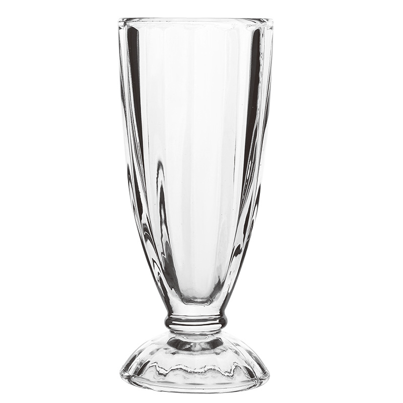 定制矮脚冰淇淋杯玻璃杯喝水杯子奶茶杯饮品杯冰激凌杯家用商跨境图