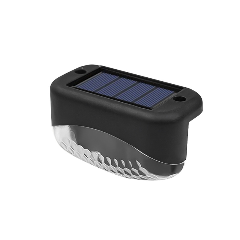 Cross-Border Outdoor Courtyard Stair Wall Light Led Lead Step Light Transparent Cover Waterproof Lighting Solar Step Light Item Picture