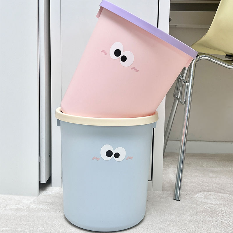 2024 New garbage can household large large capacity living room toilet toilet bedroom kitchen dormitory office full figure