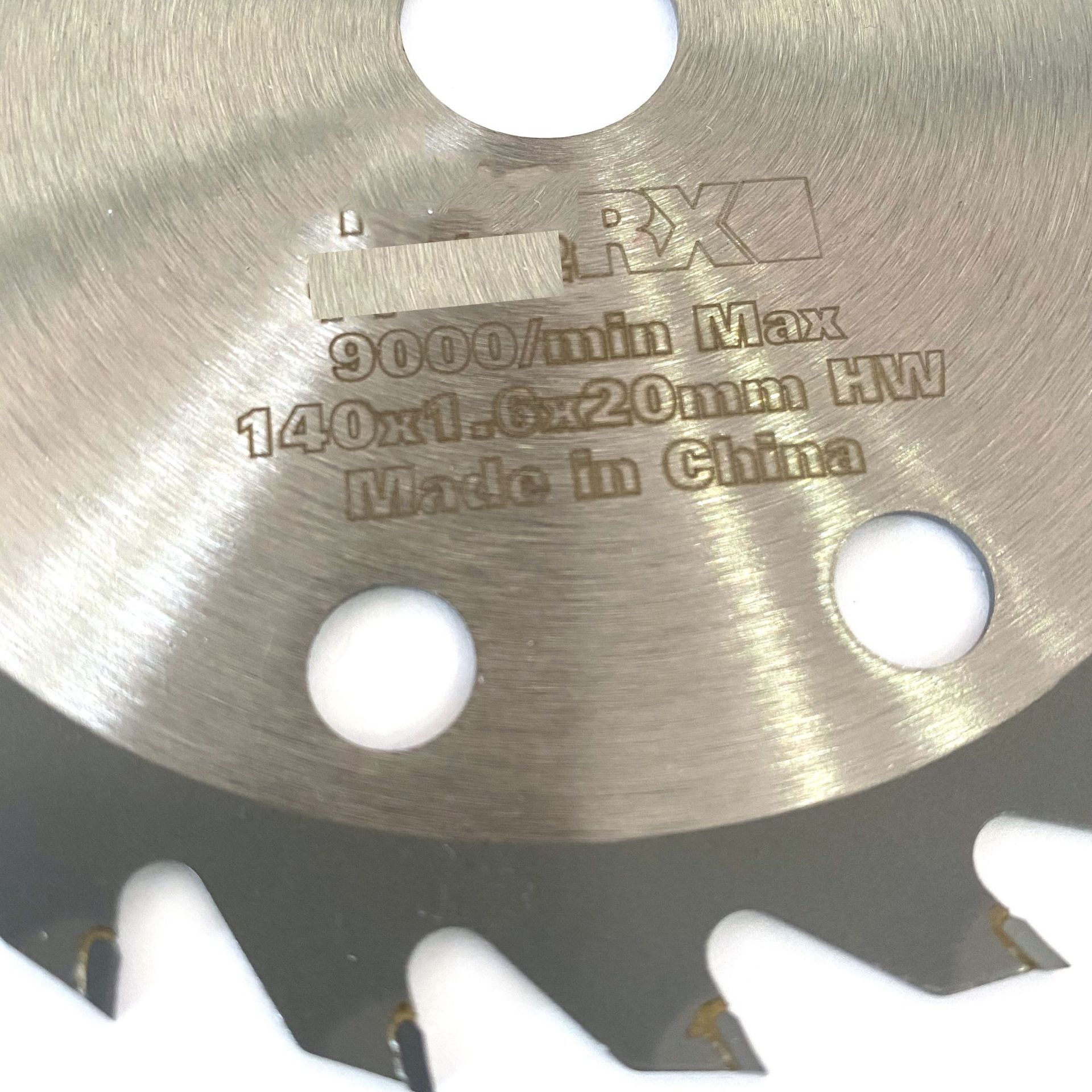 140MM×24T circular saw blade, original Vickers power tool saw blade, woodworking saw blade, cutting blade, alloy saw blade Item Picture