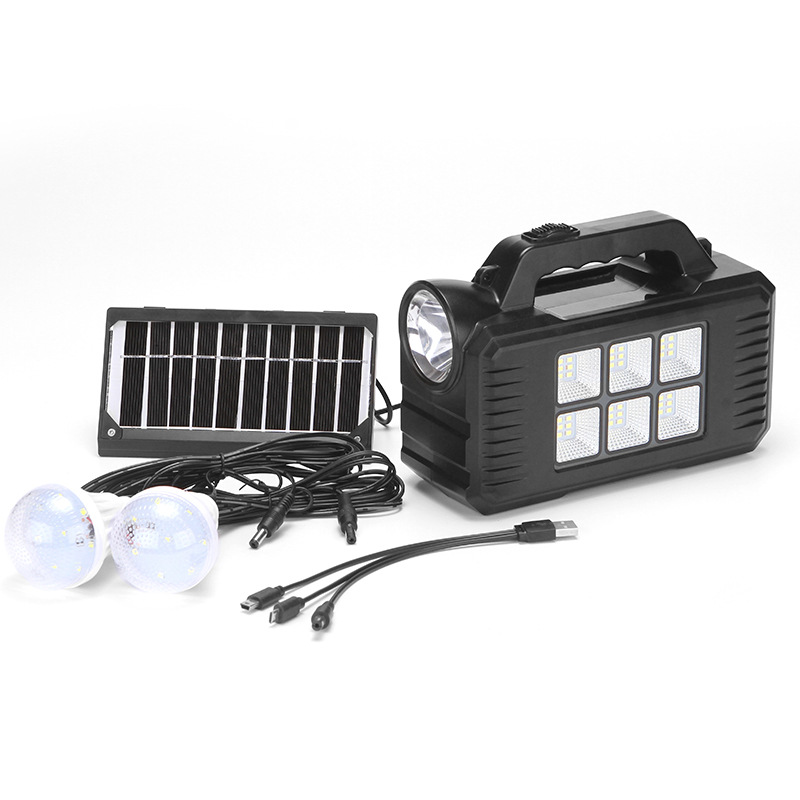 Camping Outdoor Removable Usb Power Lighting Portable Solar System Lights Villa Courtyard Home Bulb Lights