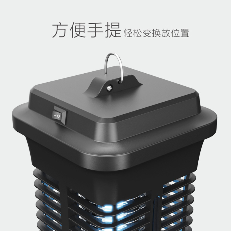 20 Jp001-Qh10-6Wd Export Sales Of New Indoor Outdoor Europe And The United States Electric Shock Type Light Wave Mosquito Trap Mosquito Killer Household Mosquito Killer Electronic Mosquito Killer details Picture