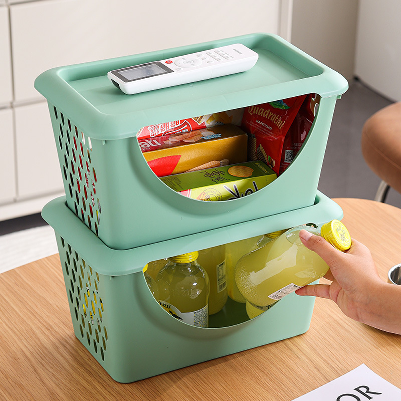 Snack Organizer Basket Home Desktop Organizer Box Sundry Fruit And Vegetable Beverage Organizer Box Kitchen Storage Box Home 癝郒 Specification drawing