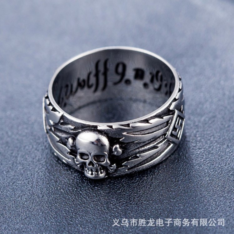 戒指/戒托/男人戒指/戒指中古/纯银细节图