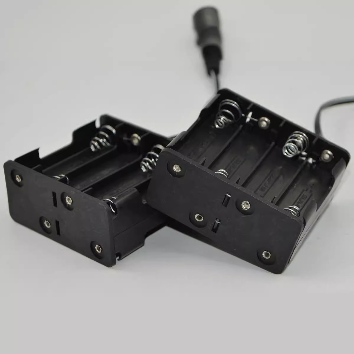 8*AA 12V 5-cell 8-cell battery holder, double-sided 4+4 with DC plug cable, 5-cell 8-cell battery box, back-stacked Application Scenario