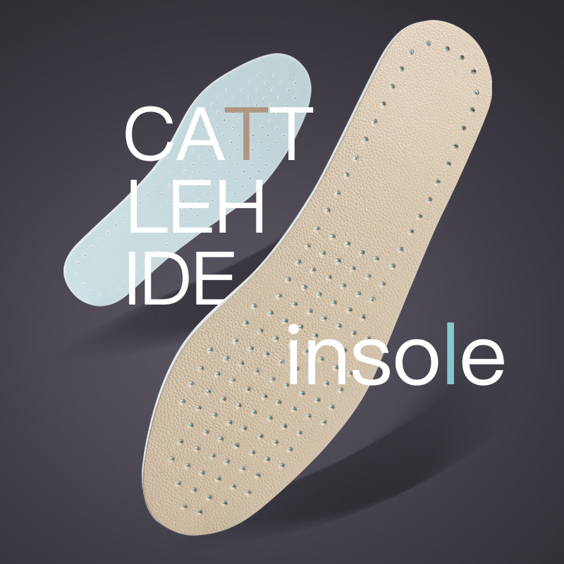 High elasticity, shock absorption, deodorization, super soft leather insoles, summer thin full insoles, a must-have for standing for a long time without getting tired Application Scenario