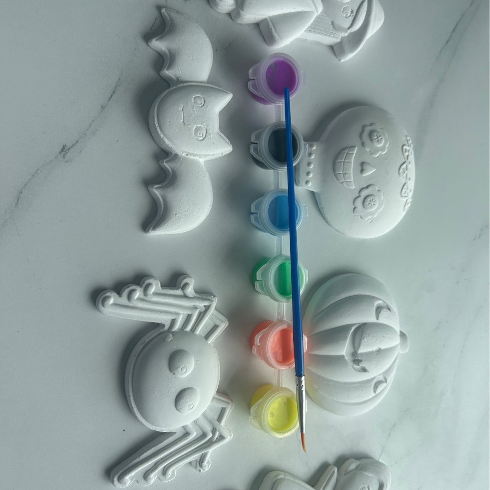 儿童玩具石膏画画涂色手绘可怕万圣节教益智大礼品地摊厂家批发