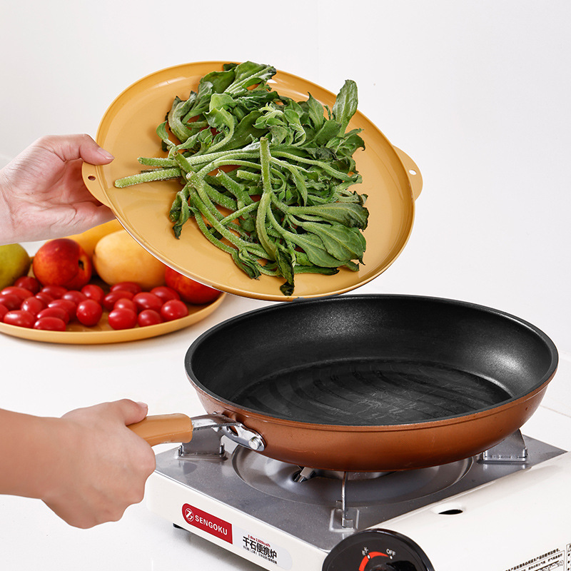 2023 New household multi-layer winter preservation and dust-proof leftover food cover, transparent and stackable food cover 0714 Application Scenario