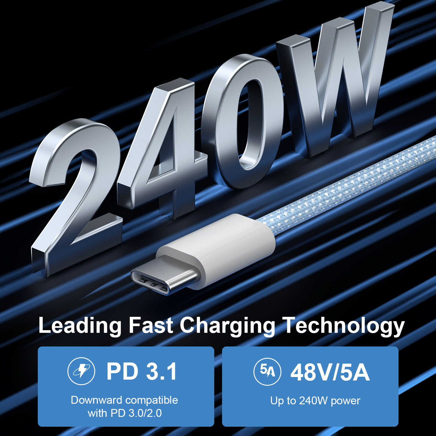 手机数据线实物图