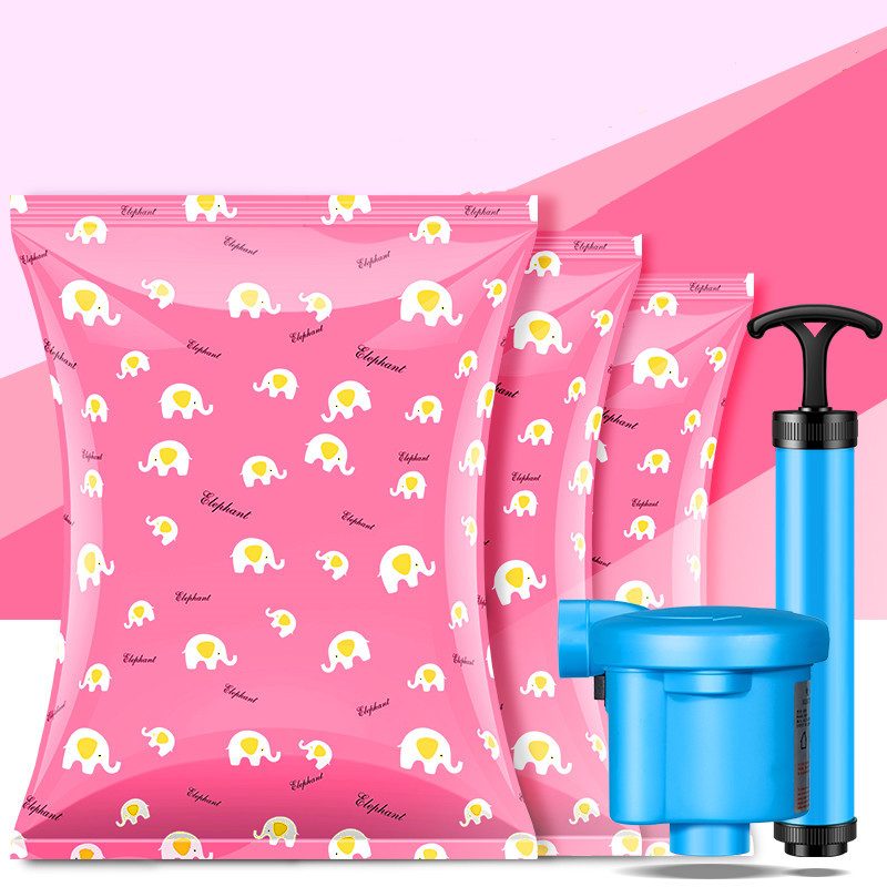 Vacuum storage bags, compression bags, large cotton quilts, clothes, vacuum storage bags, both domestic and foreign trade can be printed with logos Specification image