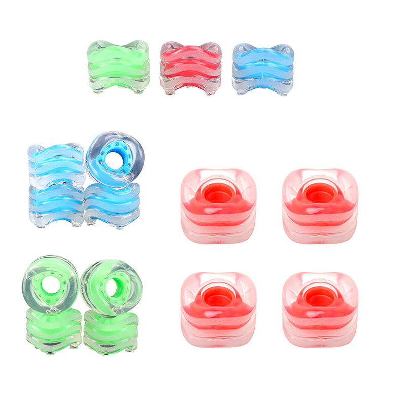 60X45 curved wheel, PU wheel, polyurethane skateboard wheel, long board wheel, surfboard wheel, grinding wheel, street brush wheel 82A