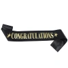 Cross-border new style CONGRATULATIONS to you! Wholesale of graduation shoulder straps, etiquette straps, party belts and sashes Specification image