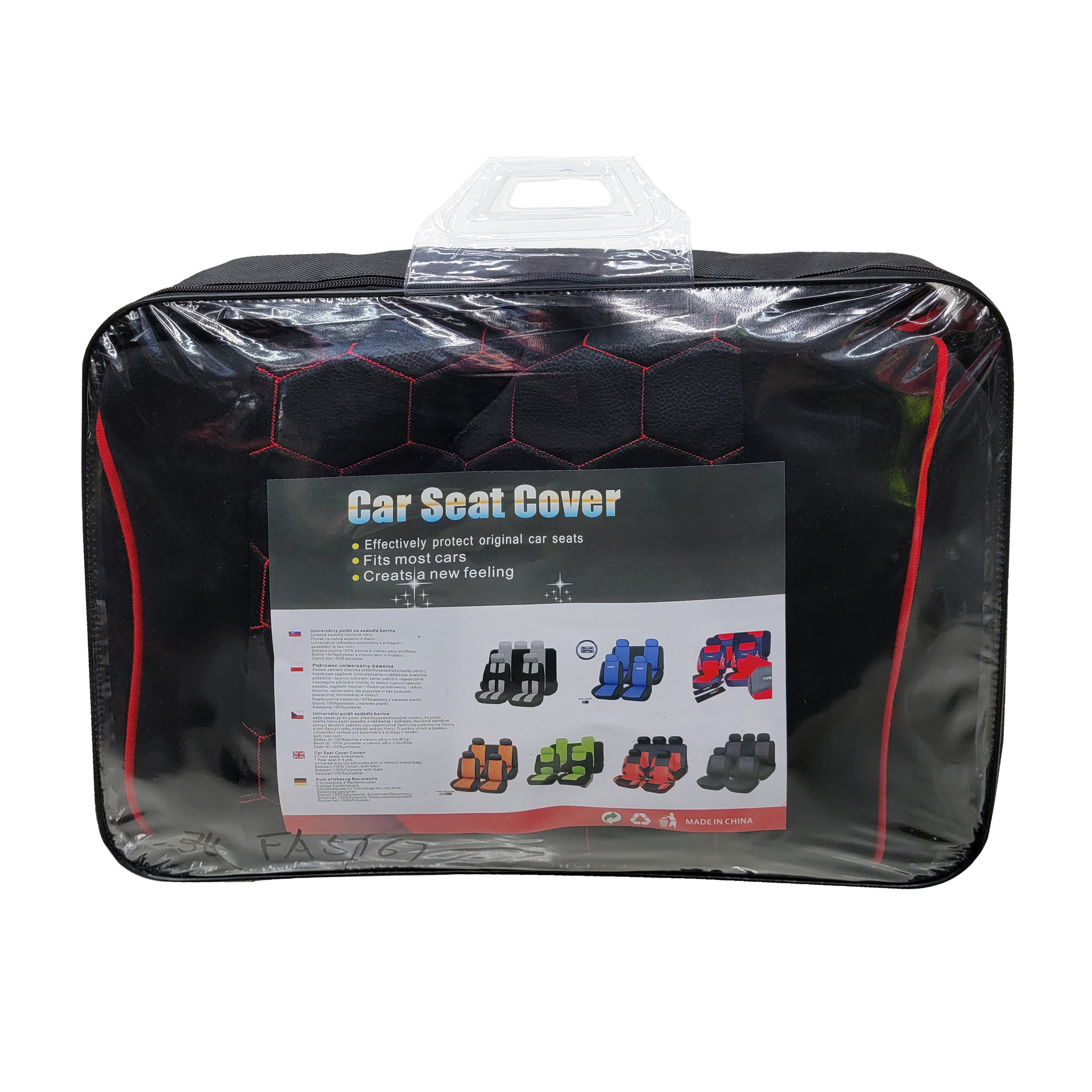 Foreign trade car seat cover, tire flower, 9-piece set, seat cushion, full cover, breathable knitted fabric, pressure strip, all five seats for four seasons Application Scenario