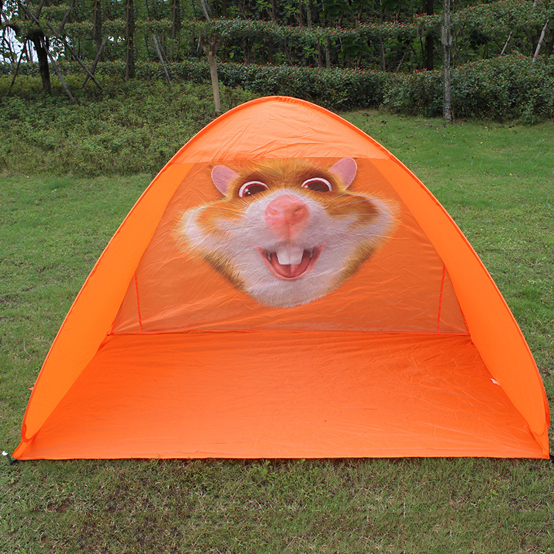 Tourist camping tent