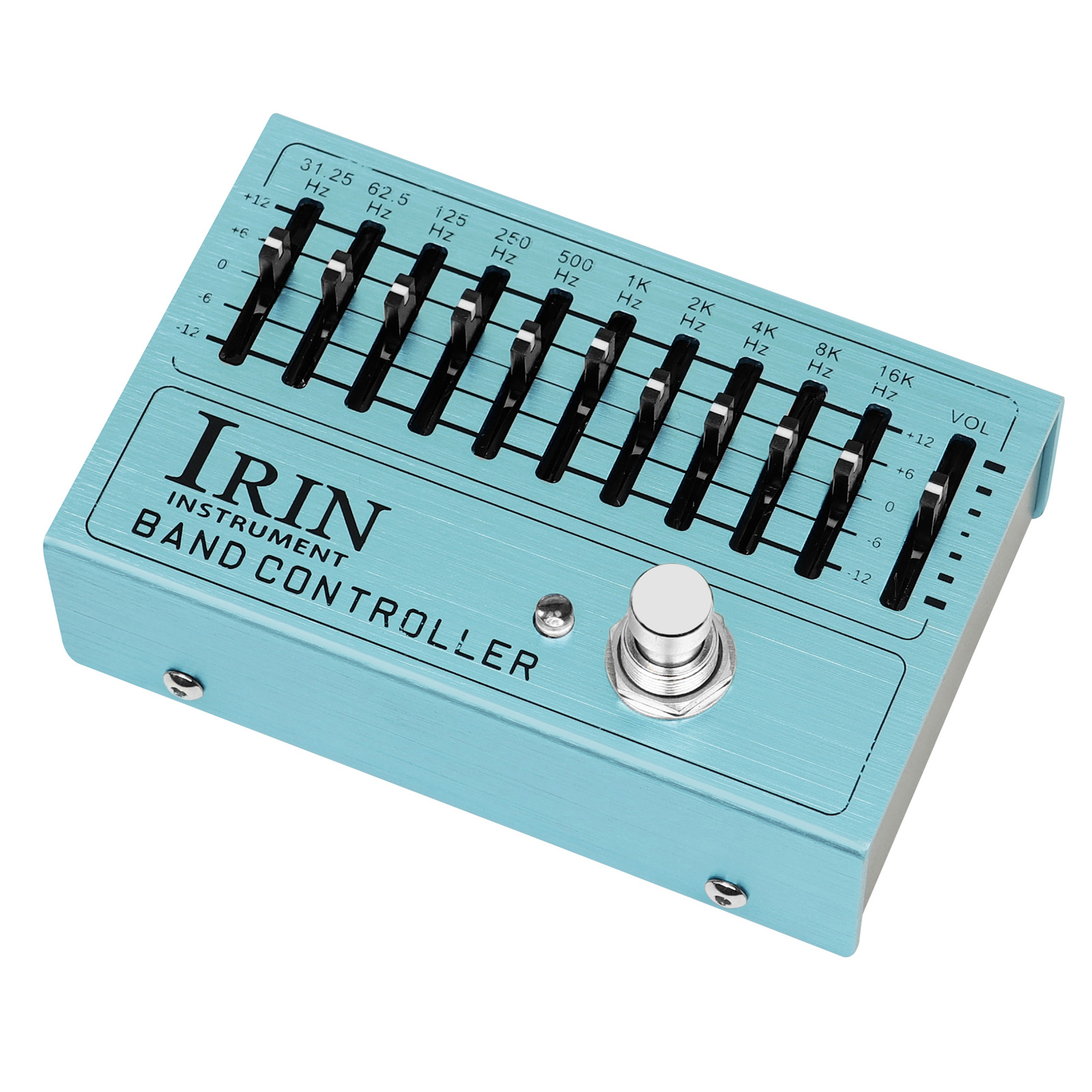 Wholesale of cross-border IRin 10-band equalizer EQ electric guitar single effect pedal adjustment pedal electric guitar controller details Picture