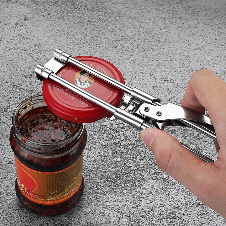 The manufacturer's best-selling stainless steel bottle opener, adjustable can opener, jam creative multi-functional bottle opener and bottle opener details Picture