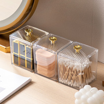Cotton swab cotton storage box