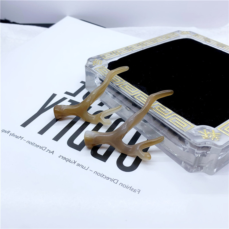Acrylic resin imitation coral branches, dragon horns, deer antlers, handcrafted diy ancient-style walking hairpin accessories Item Picture