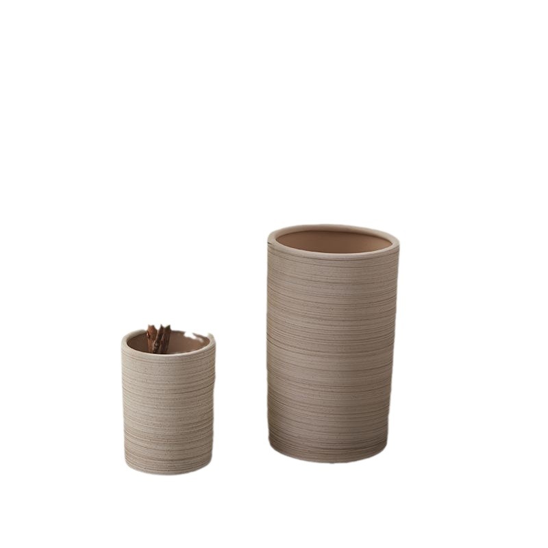 Tall Extra-Large Large Ceramic Flowerpot Breathable Basin Planting Large Diameter Above The Gate Garden Planting Wholesale Item Picture