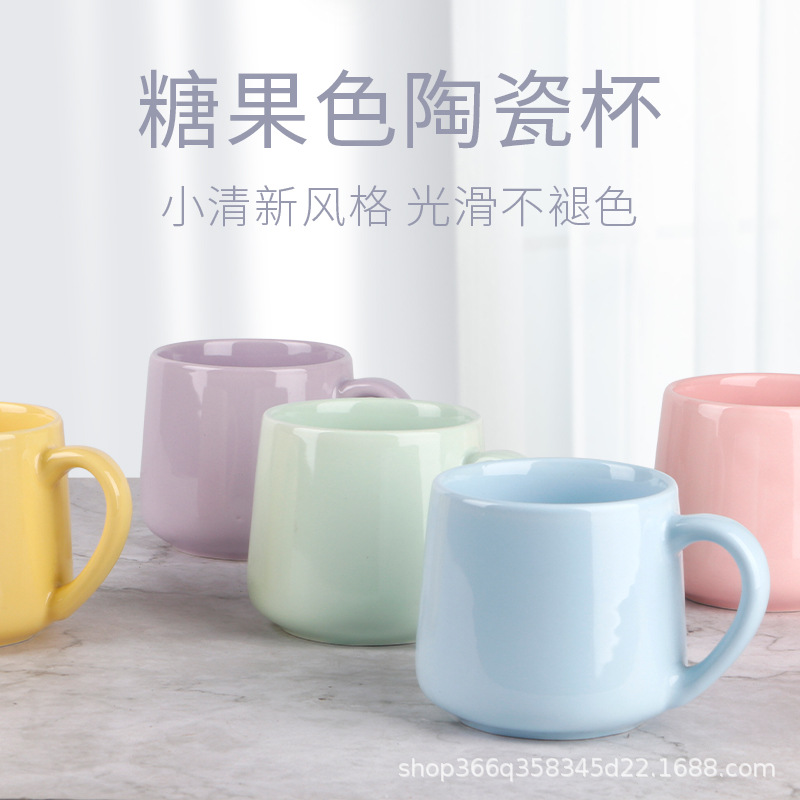 韩式纯色马卡细节图