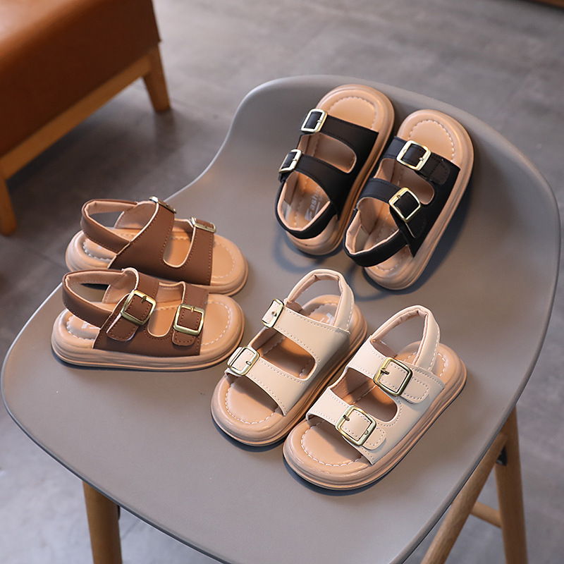 Sandalias de playa para niños verano 2024 nuevos zapatos para niños niños zapatos de princesa zapatos de bebé suela suave casual