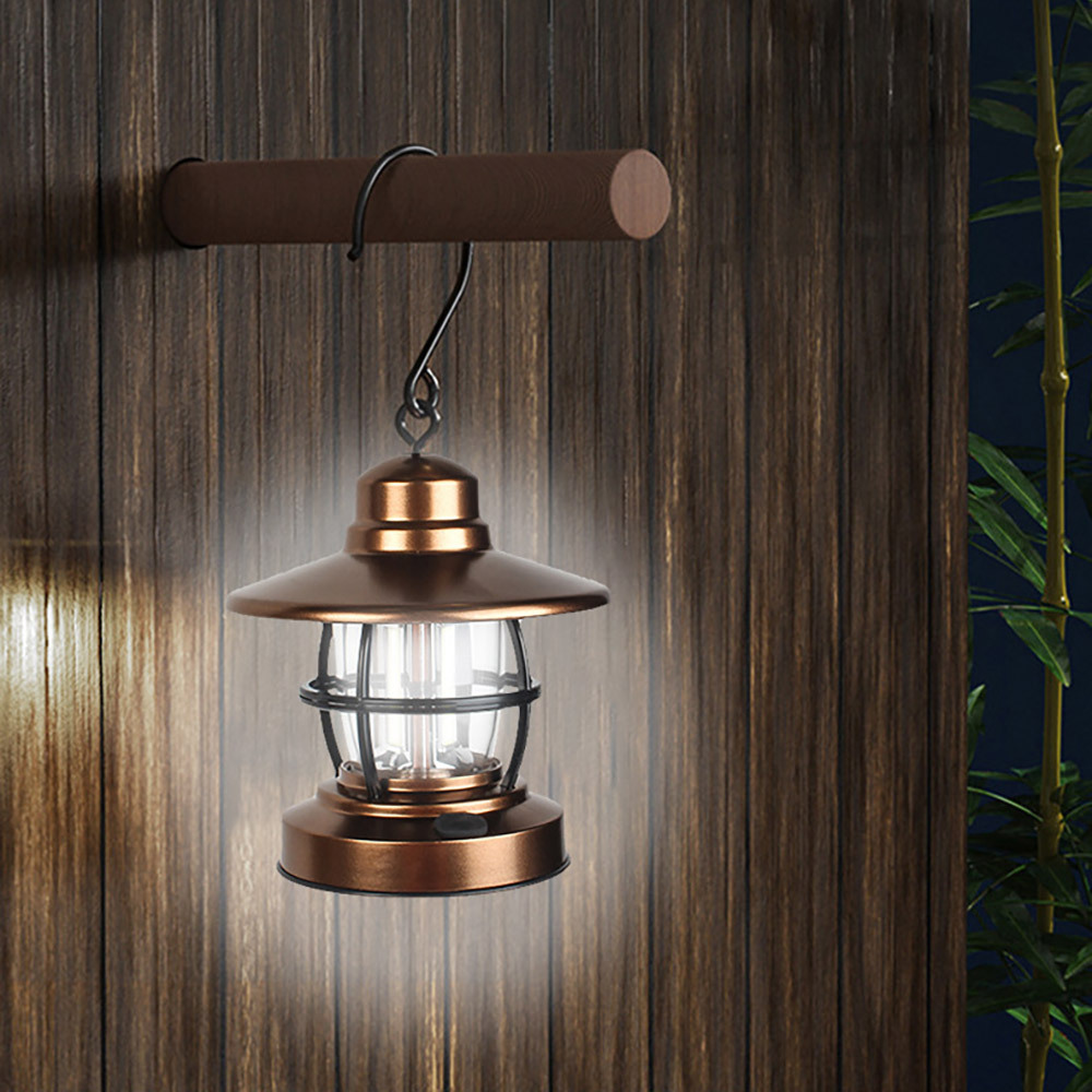 Direct sales from the manufacturer of LED retro camping tent lights, cross-border battery type camping portable emergency lights and outdoor lighting fixtures Specification image