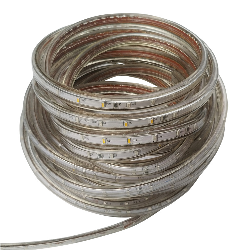 节日灯户外/橡胶灯串/室外弥红灯/LED/圣诞灯白底实物图