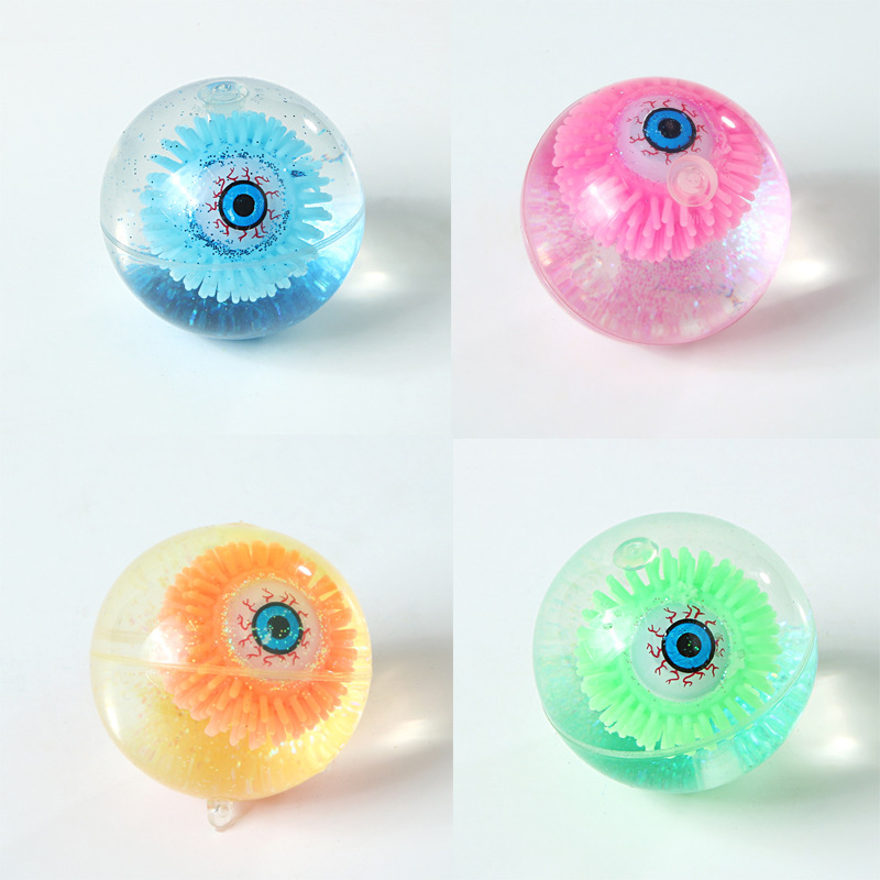 发光玩具/发光弹力球/地摊热卖细节图
