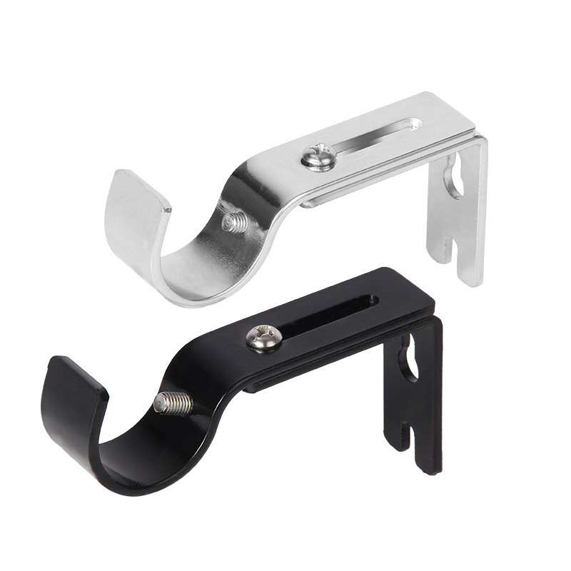 Metal Roman rod bracket, adjustable bracket hook, curtain accessories wholesale, curtain rod bracket, universal curtain rod Item Picture