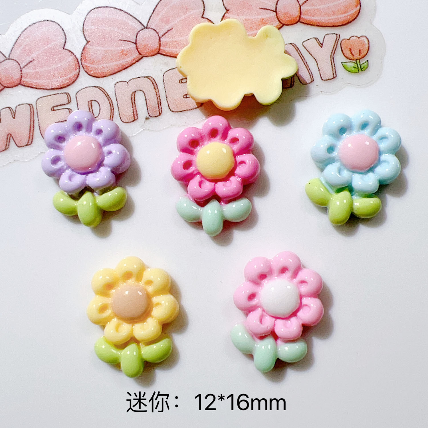 树脂饰品配件批发diy配件手工材料鞋扣帽子奶油胶贴片帽子狗详情10