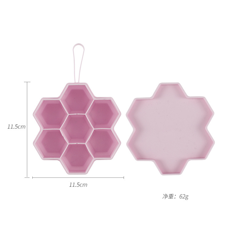 New 7-hole honeycomb ice cube tray Item Picture