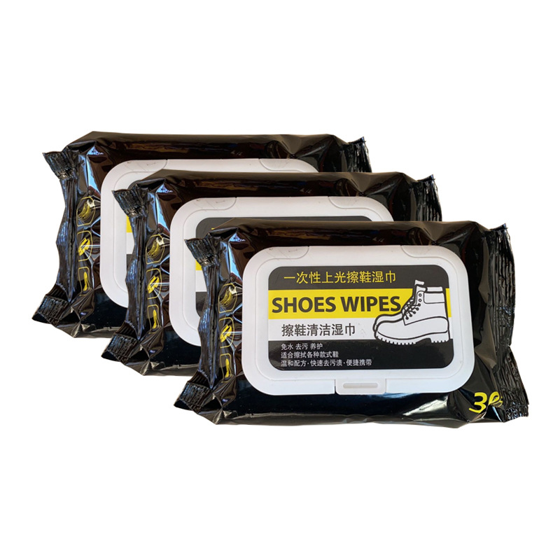 Disposable Shoe Wipes Sports Shoes Flannelette Shoe Cleaning Towel 30 Pieces Of Shoe Cleaning Towel Small White Shoe Cleaning Towel Item Picture