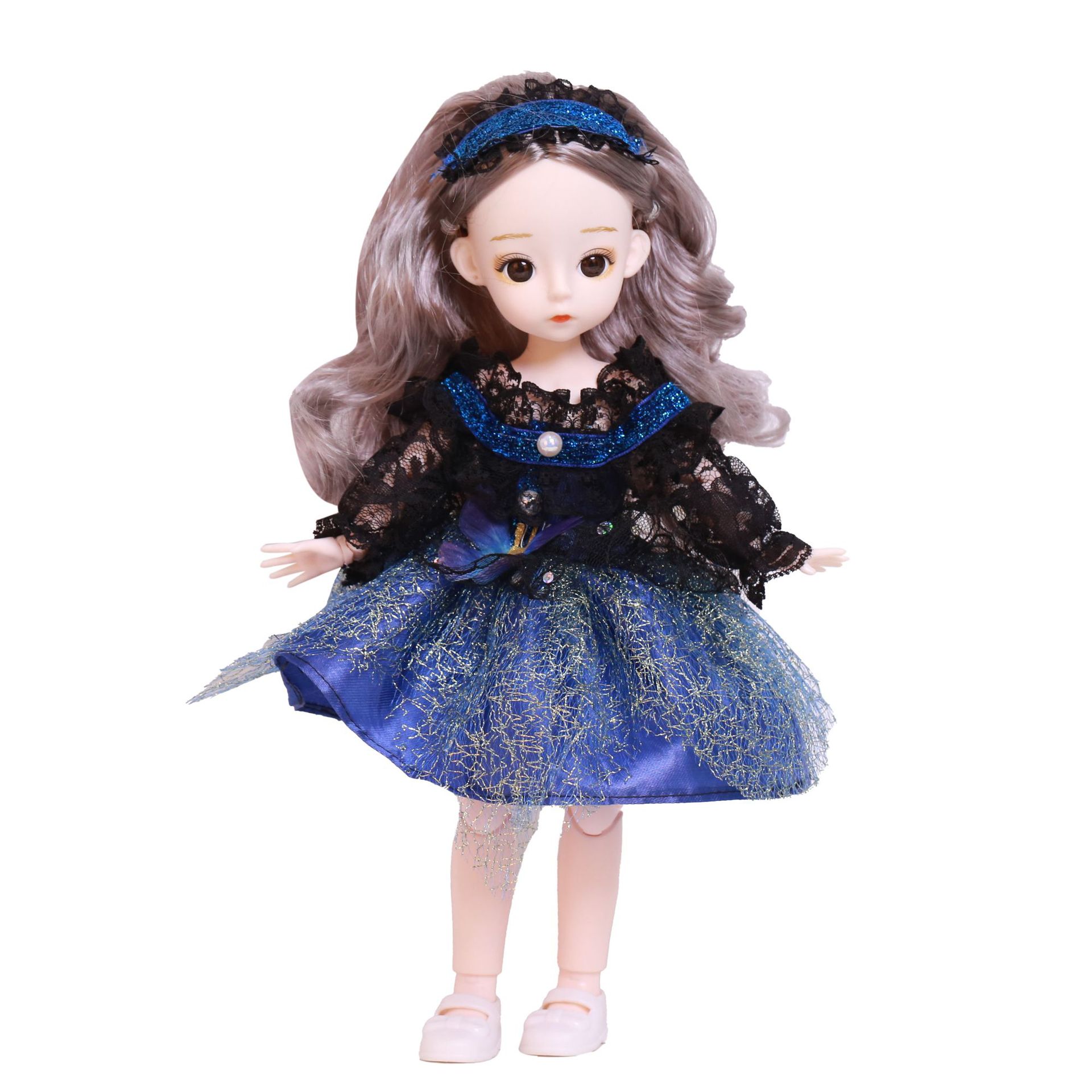 Douyin Internet celebrity 30-centimeter girl Barbie doll, dress-up girl princess playhouse toy doll wholesale Item Picture