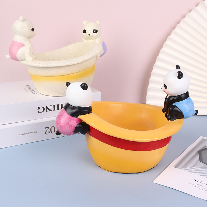 创意卡通熊猫产品图